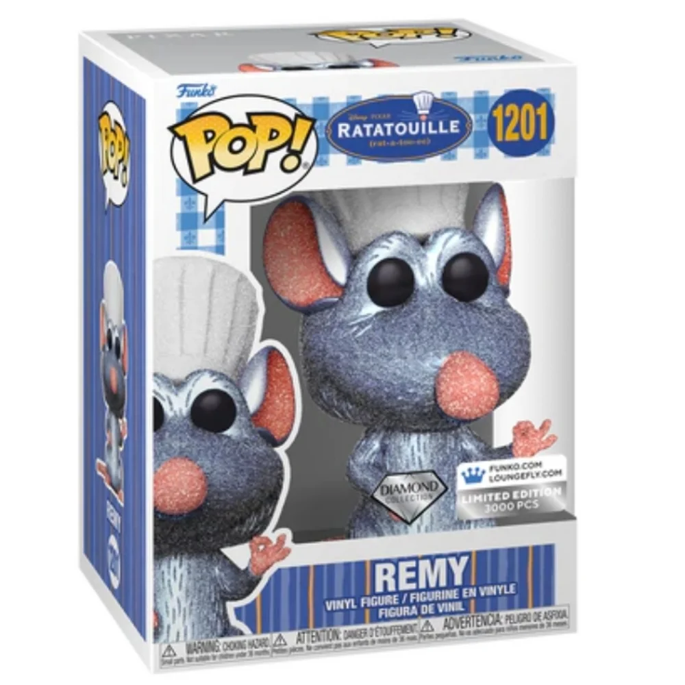 Ratatouille Remy Funko Pop! and Gusteau's Loungefly Mini Backpack Bundle